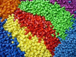 Selection of plastic materials